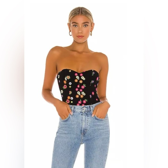 Lovers + Friends Tops - LOVERS AND FRIENDS Youlanda Bodysuit in Black. Size Small. New Without Tags.
